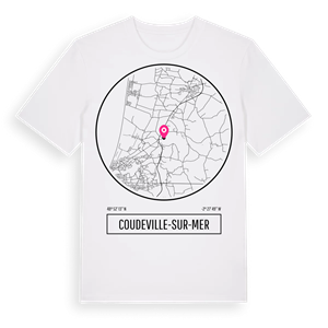 Coudeville-sur-Mer t-shirt – ekologisk bomull t-shirt från Pinshirt