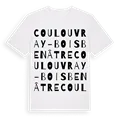 Coulouvray-Boisbenâtre ordlek t-shirt