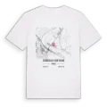 Courcelles-sur-Seine karta t-shirt