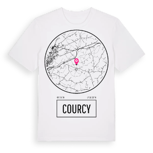 Courcy t-shirt – ekologisk bomull t-shirt från Pinshirt