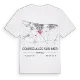 Courseulles-sur-Mer karta t-shirt