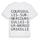 Courseulles-sur-Mer ordlek t-shirt