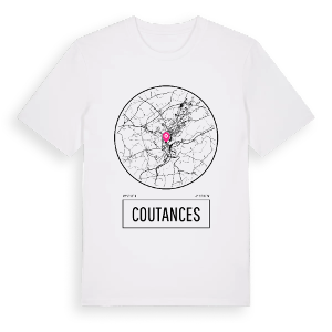 Coutances t-shirt – ekologisk bomull t-shirt från Pinshirt