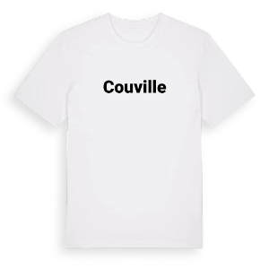 Couville fetstil t-shirt – ekologisk bomull t-shirt från Pinshirt