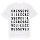 Cresseveuille ordlek t-shirt