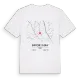 Dampierre-en-Bray karta t-shirt