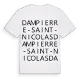 Dampierre-Saint-Nicolas ordlek t-shirt