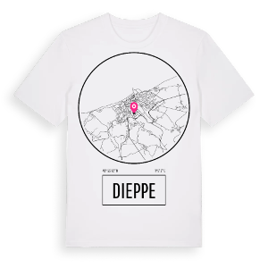 Dieppe t-shirt – ekologisk bomull t-shirt från Pinshirt