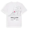 Donville-les-Bains karta t-shirt