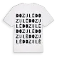 Dozulé ordlek t-shirt