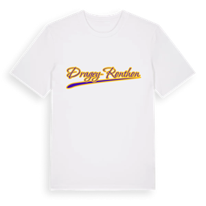 Dragey-Ronthon baseball t-shirt – ekologisk bomull t-shirt från Pinshirt
