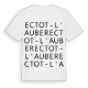 Ectot-l'Auber ordlek t-shirt