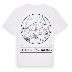 Ectot-lès-Baons t-shirt – ekologisk bomull t-shirt från Pinshirt