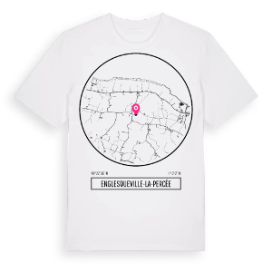 Englesqueville-la-Percée t-shirt – ekologisk bomull t-shirt från Pinshirt
