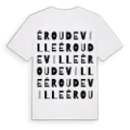 Éroudeville ordlek t-shirt
