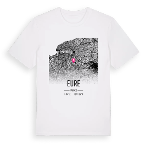 Eure karta t-shirt – ekologisk bomull t-shirt från Pinshirt