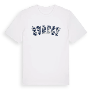Évrecy college t-shirt – ekologisk bomull t-shirt från Pinshirt