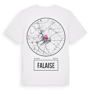 Falaise t-shirt – ekologisk bomull t-shirt från Pinshirt