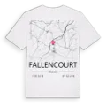 Fallencourt karta t-shirt
