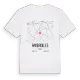 Faverolles karta t-shirt