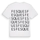 Fesques ordlek t-shirt