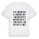 Feugères ordlek t-shirt