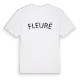 Fleuré böjd t-shirt