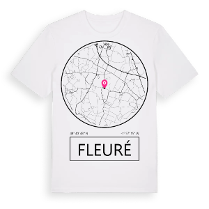 Fleuré t-shirt – ekologisk bomull t-shirt från Pinshirt
