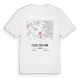 Fleury-sur-Orne karta t-shirt