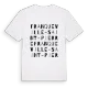 Franqueville-Saint-Pierre ordlek t-shirt