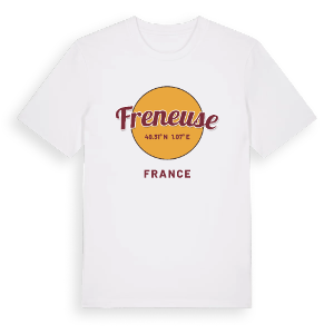 Freneuse cirkel t-shirt – ekologisk bomull t-shirt från Pinshirt