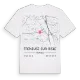 Freneuse-sur-Risle karta t-shirt