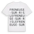Freneuse-sur-Risle ordlek t-shirt