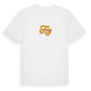 Fry baseball t-shirt – ekologisk bomull t-shirt från Pinshirt