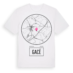 Gacé t-shirt – ekologisk bomull t-shirt från Pinshirt