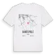 Ganzeville karta t-shirt