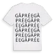 Gâprée ordlek t-shirt