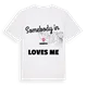 Någon i Genêts älskar mig t-shirt