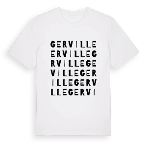 Gerville ordlek t-shirt – ekologisk bomull t-shirt från Pinshirt