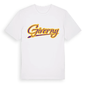 Giverny baseball t-shirt – ekologisk bomull t-shirt från Pinshirt