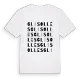 Glisolles ordlek t-shirt