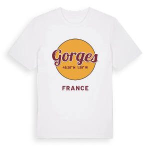 Gorges cirkel t-shirt – ekologisk bomull t-shirt från Pinshirt