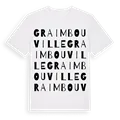 Graimbouville ordlek t-shirt
