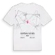 Gueutteville-les-Grès karta t-shirt