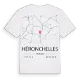Héronchelles karta t-shirt
