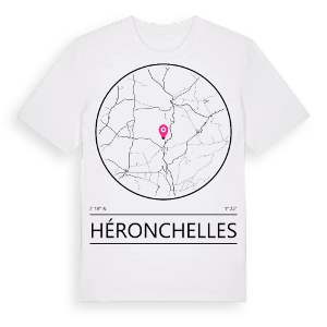 Héronchelles t-shirt – ekologisk bomull t-shirt från Pinshirt