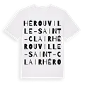 Hérouville-Saint-Clair ordlek t-shirt