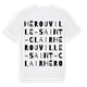 Hérouville-Saint-Clair ordlek t-shirt