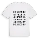 Heubécourt-Haricourt ordlek t-shirt