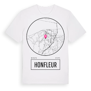 Honfleur t-shirt – ekologisk bomull t-shirt från Pinshirt